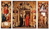 Triptych Canvas Paintings - Triptych of the Redemption